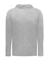 Badger Youth Tri-Blend Surplice Hoodie Tee Badger