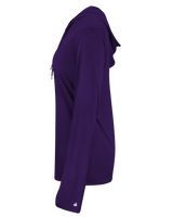 Badger 4165 Women's B-Core Long-Sleeve Hooded Tee Badger