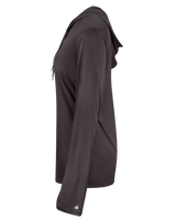 Badger 4165 Women's B-Core Long-Sleeve Hooded Tee Badger