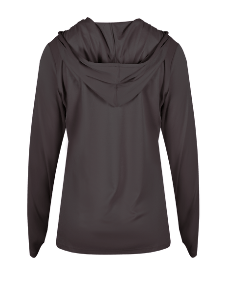 Badger 4165 Women's B-Core Long-Sleeve Hooded Tee Badger