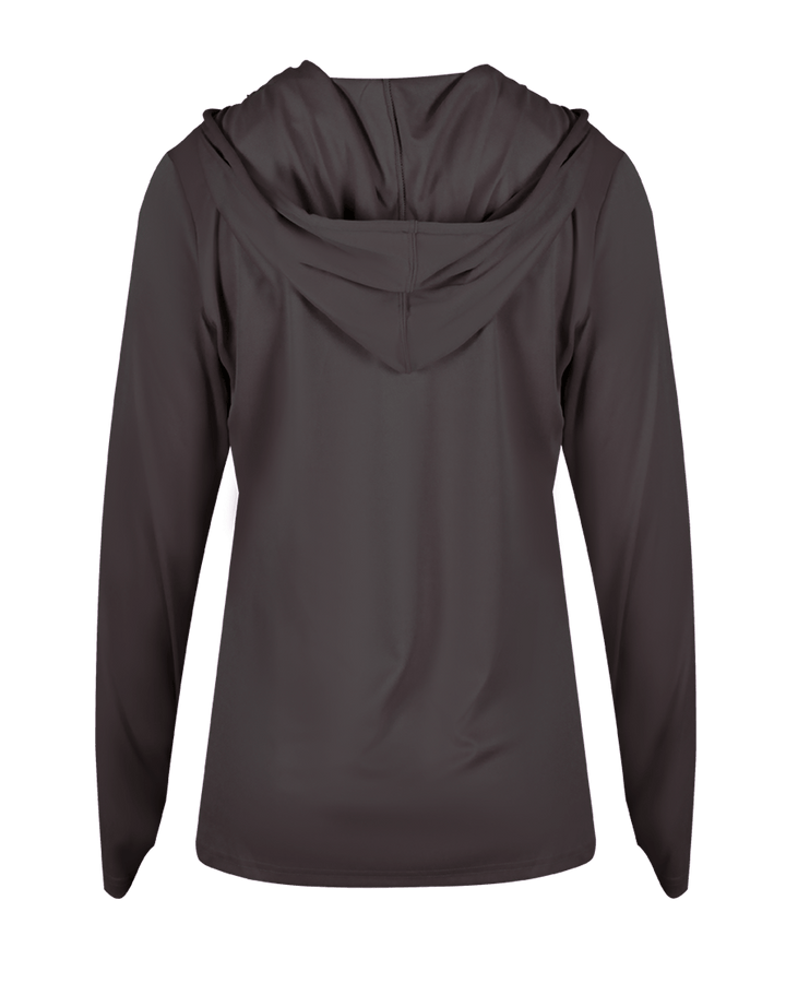 Badger 4165 Women's B-Core Long-Sleeve Hooded Tee Badger
