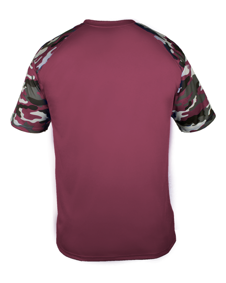 Badger Youth Camo Sport Tee Badger
