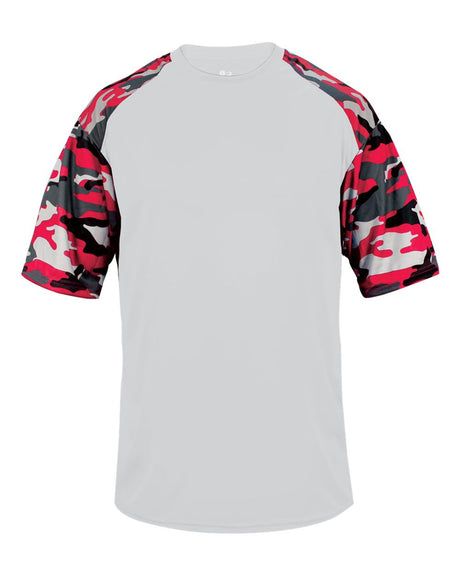 Badger Youth Camo Sport Tee Badger
