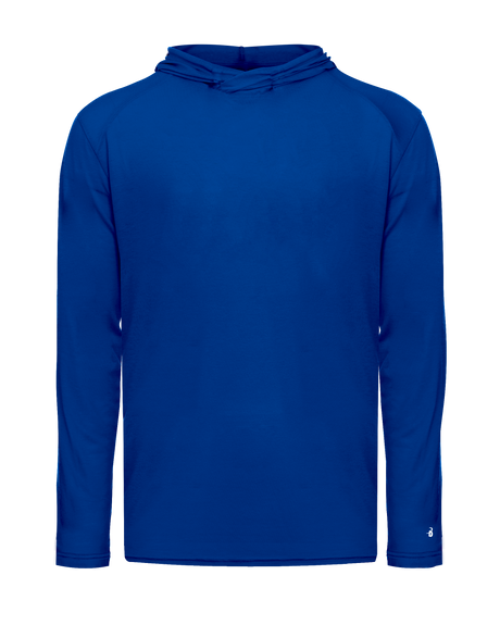 Badger Youth Tri-Blend Surplice Hoodie Tee Badger