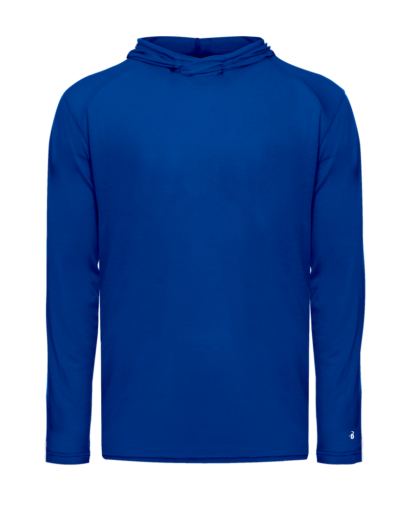 Badger Youth Tri-Blend Surplice Hoodie Tee
