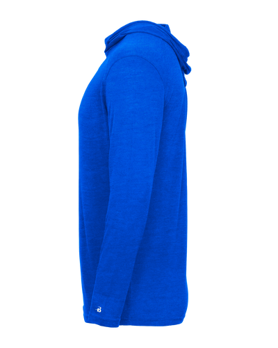 Badger Youth Tri-Blend Surplice Hoodie Tee