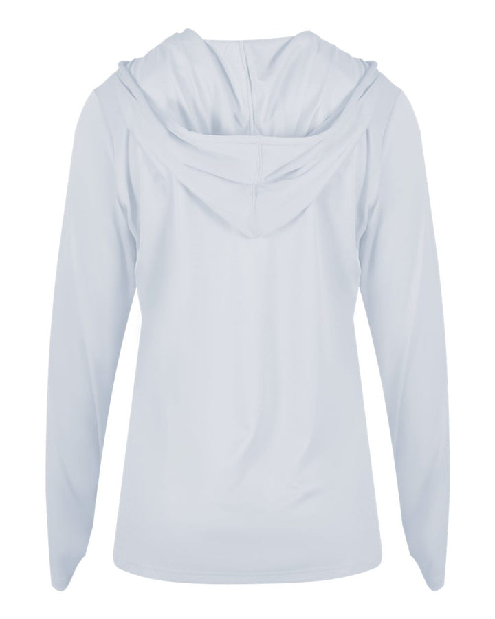 Badger 4165 Women's B-Core Long-Sleeve Hooded Tee Badger