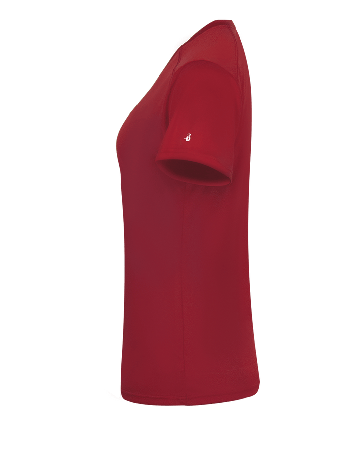 Badger Women's Ultimate Softlock V Neck Tee Badger
