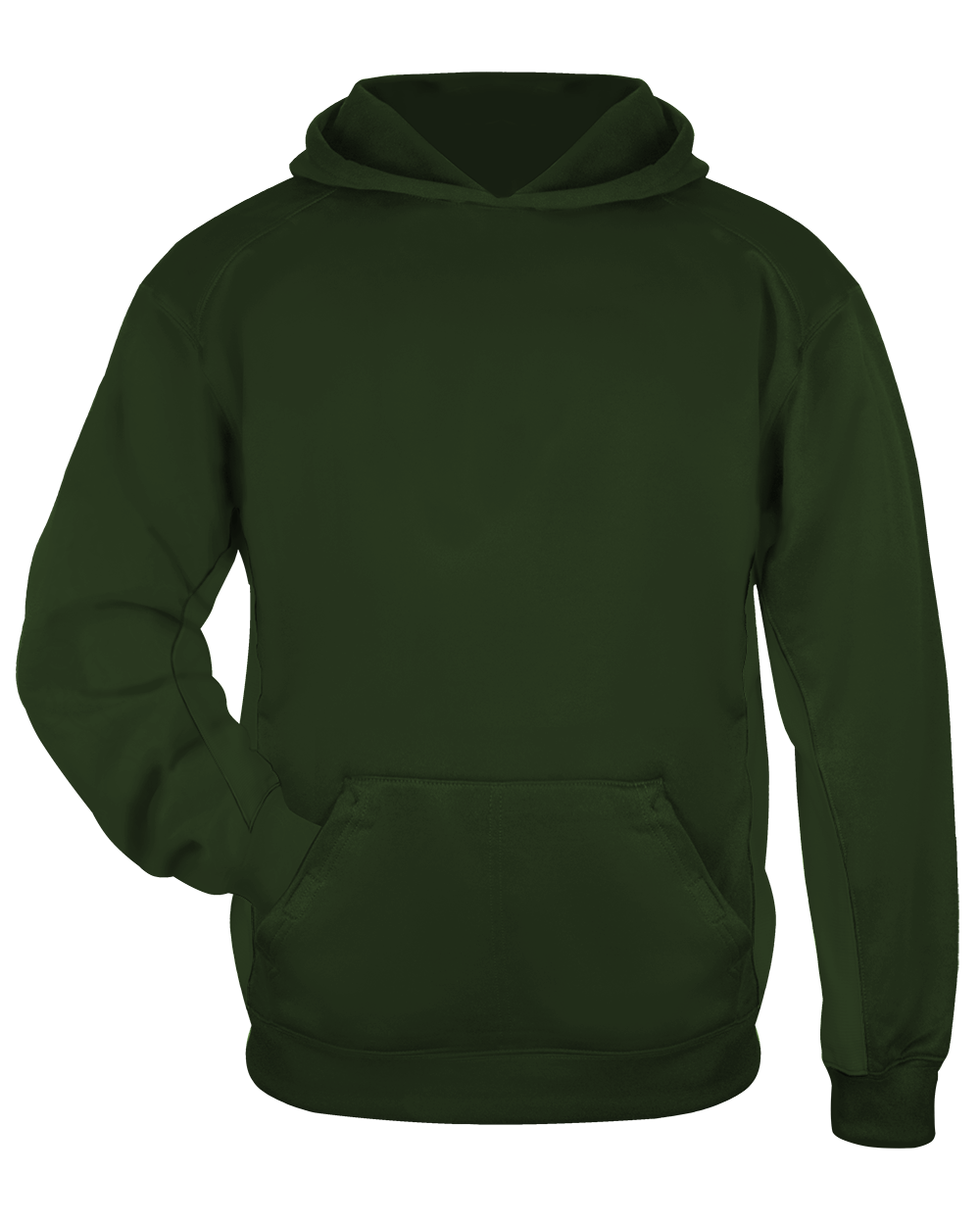 Badger Youth Performance Fleece Hoodie Badger
