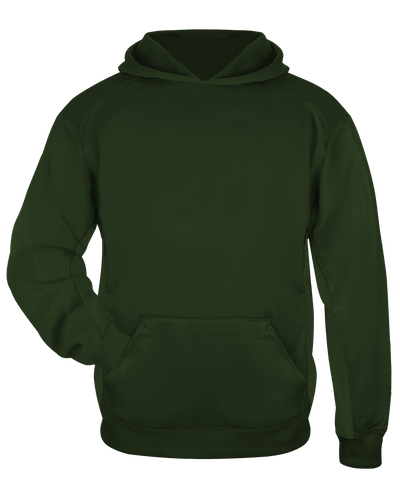 Badger Youth Perf. Fleece Hoodie