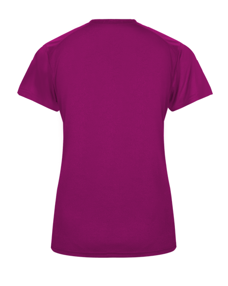 Badger Women's Ultimate Softlock V Neck Tee Badger