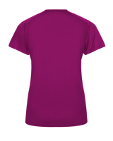 Badger Women's Ultimate Softlock V Neck Tee Badger