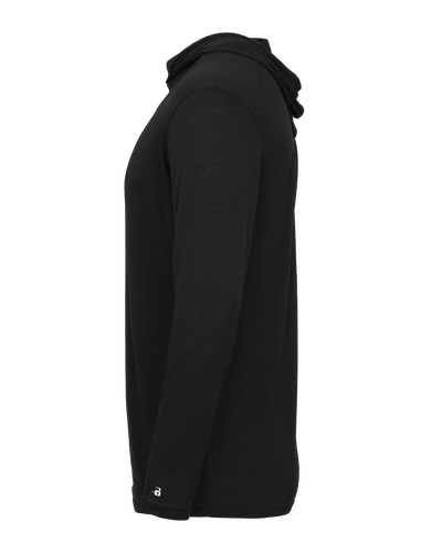 Badger Youth Tri-Blend Surplice Hoodie Tee