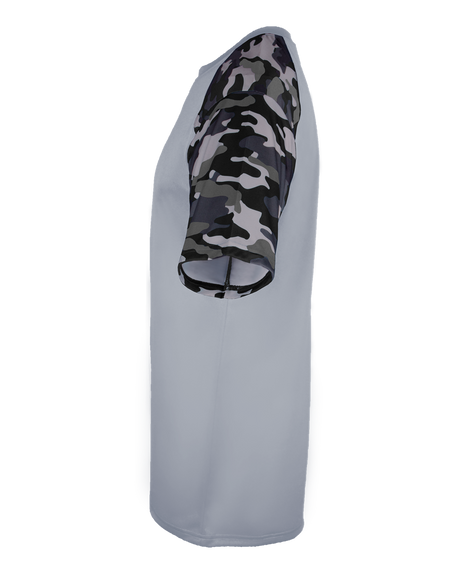 Badger Youth Camo Sport Tee Badger