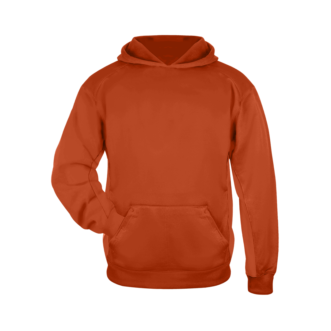 Badger Youth Performance Fleece Hoodie Badger