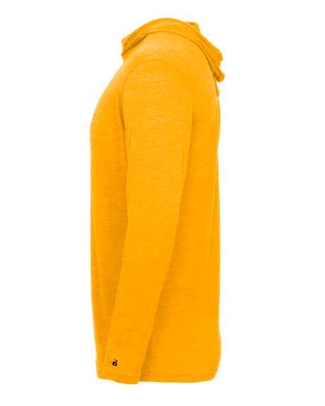 Badger Youth Tri-Blend Surplice Hoodie Tee Badger