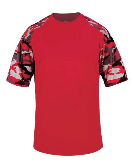 Badger Youth Camo Sport Tee Badger