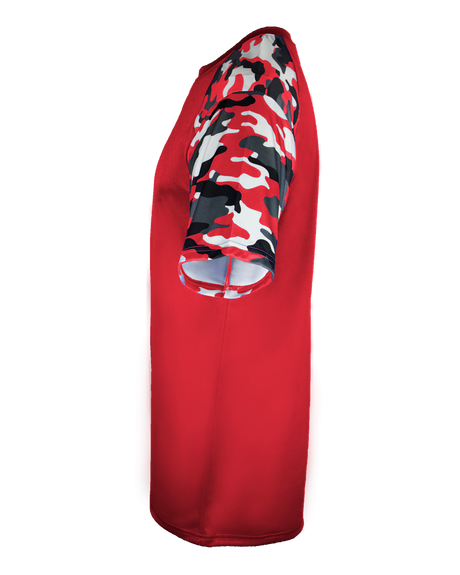 Badger Youth Camo Sport Tee Badger