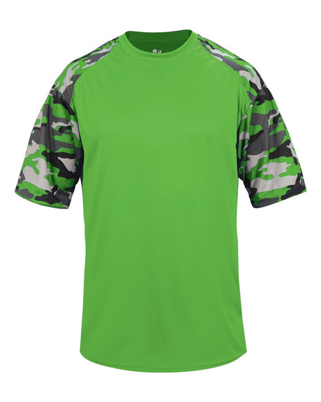 Badger Youth Camo Sport Tee Badger