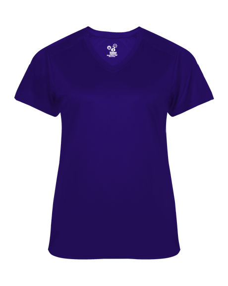 Badger Women's Ultimate Softlock V Neck Tee Badger