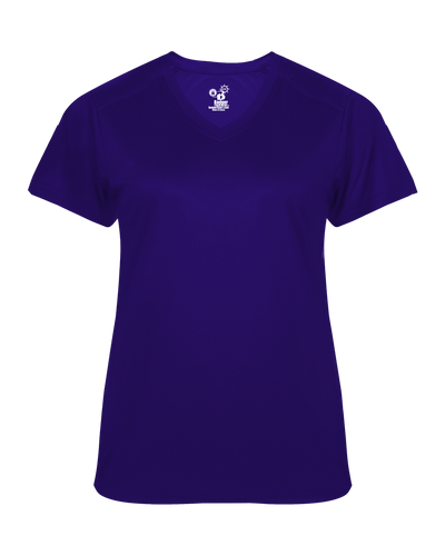 Badger Women's Ultimate Softlock V Neck Tee