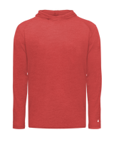Badger Youth Tri-Blend Surplice Hoodie Tee Badger