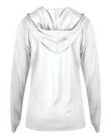 Badger 4165 Women's B-Core Long-Sleeve Hooded Tee Badger