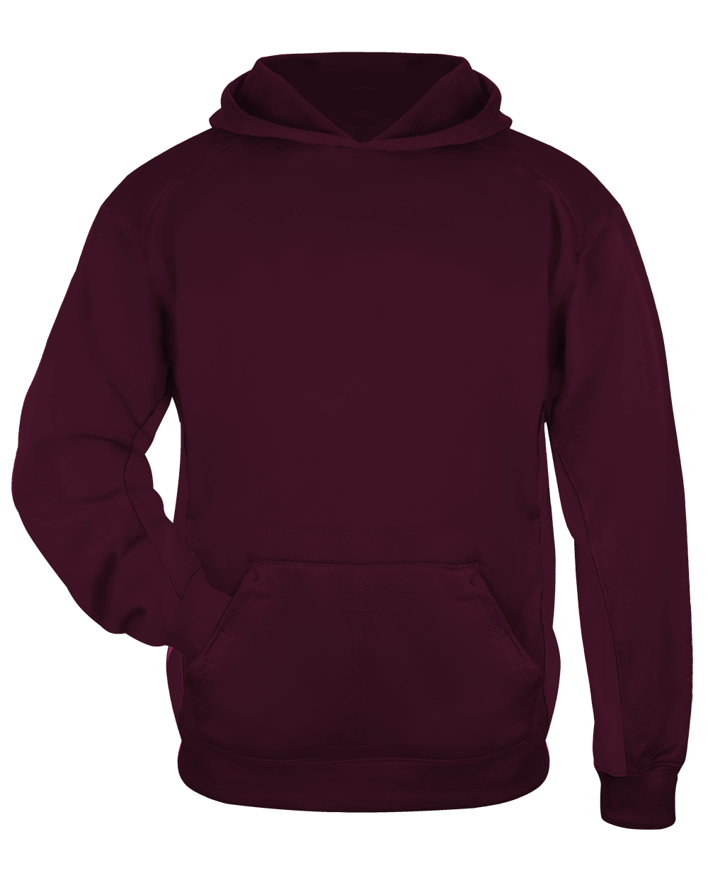 Badger Youth Performance Fleece Hoodie Badger