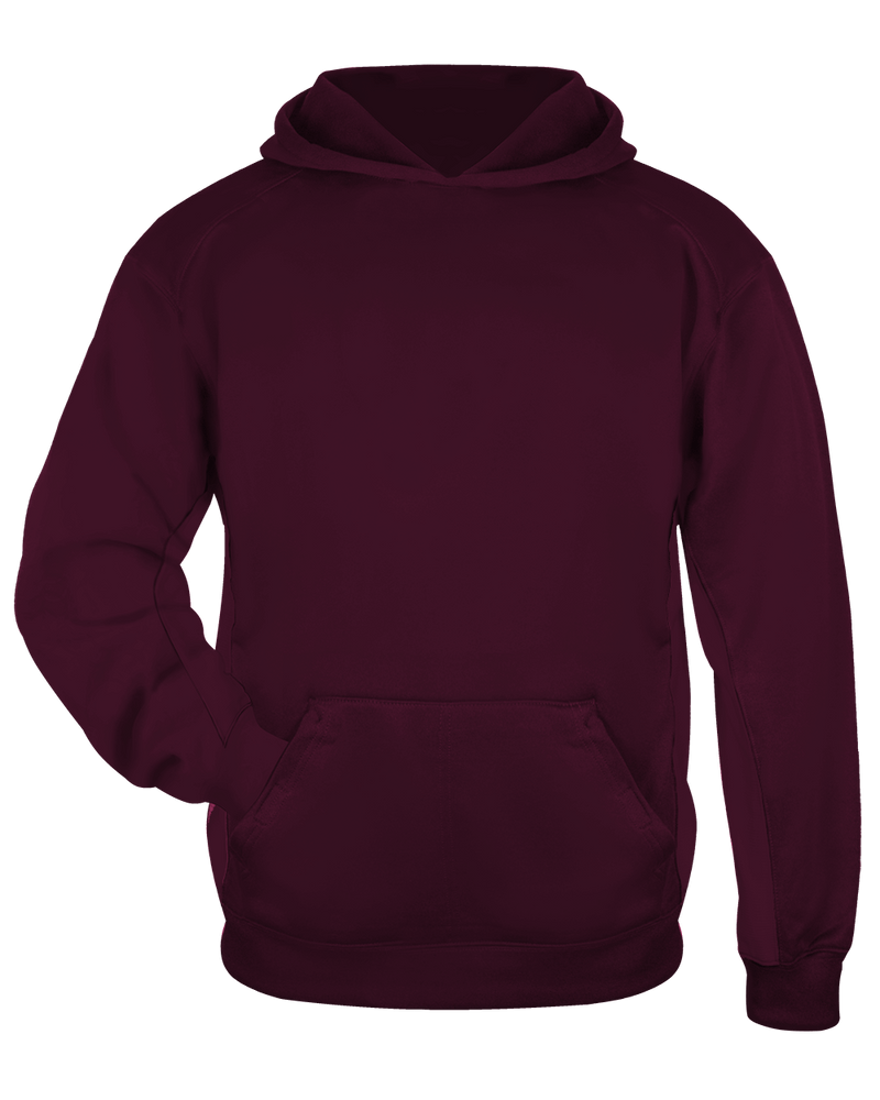 Badger Youth Perf. Fleece Hoodie