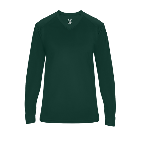 Badger Women's Ultimate Softlock V-Neck Shirt Badger