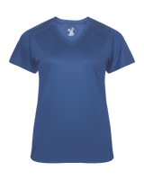 Badger Women's Ultimate Softlock V Neck Tee Badger