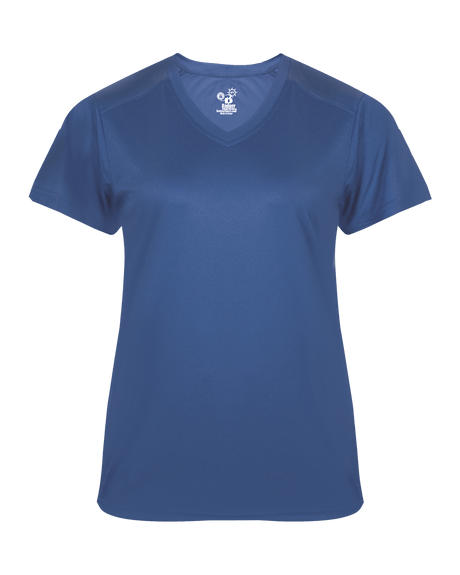 Badger Women's Ultimate Softlock V Neck Tee Badger