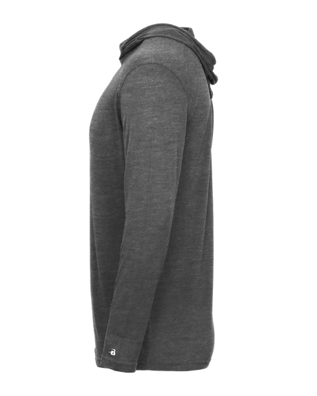 Badger Youth Tri-Blend Surplice Hoodie Tee Badger