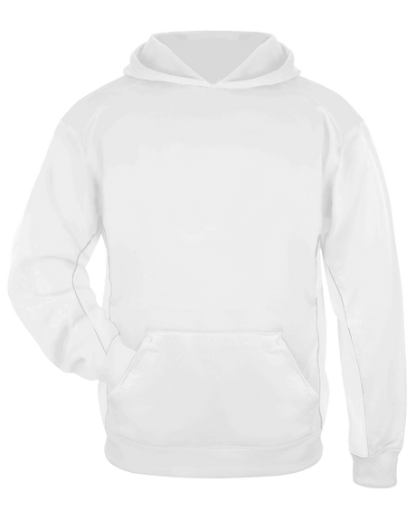 Badger Youth Performance Fleece Hoodie Badger