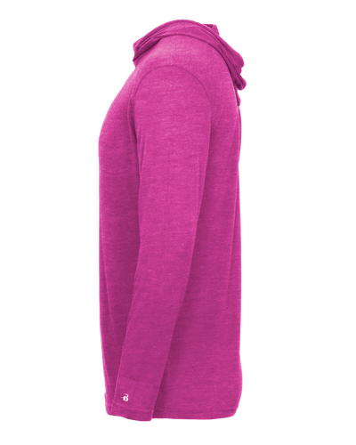 Badger Youth Tri-Blend Surplice Hoodie Tee