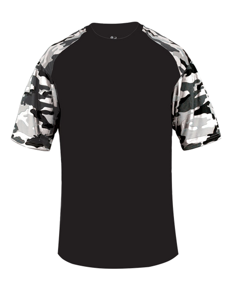 Badger Youth Camo Sport Tee Badger