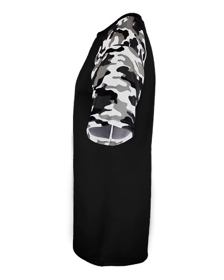 Badger Youth Camo Sport Tee Badger
