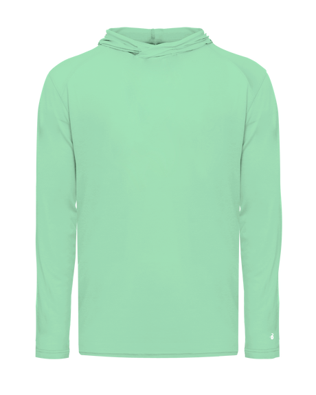 Badger Youth Tri-Blend Surplice Hoodie Tee Badger