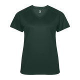 Badger Women's Ultimate Softlock V Neck Tee Badger