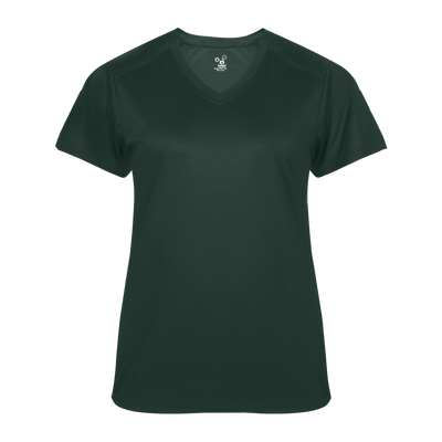 Badger Women's Ultimate Softlock V Neck Tee