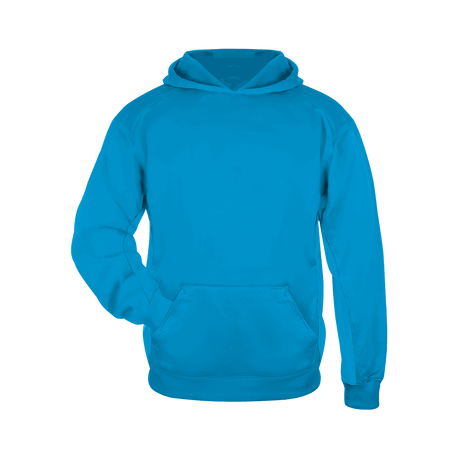 Badger Youth Performance Fleece Hoodie Badger