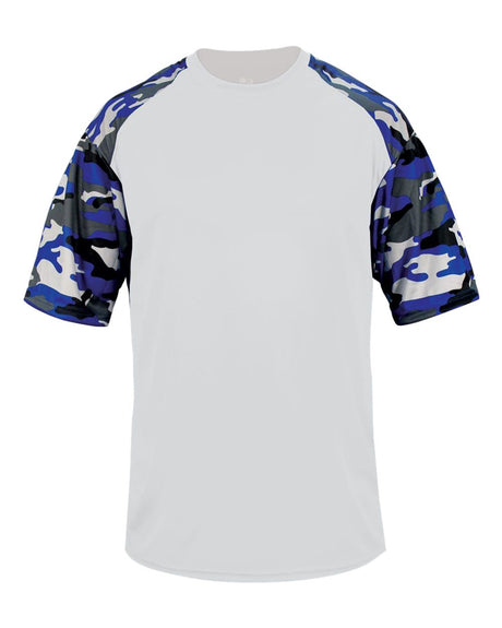 Badger Youth Camo Sport Tee Badger