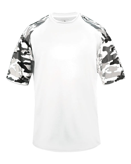 Badger Youth Camo Sport Tee Badger
