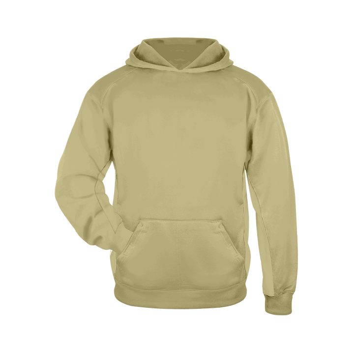 Badger Youth Performance Fleece Hoodie Badger