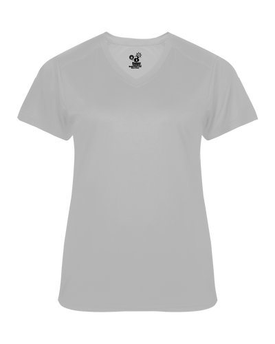 Badger Women's Ultimate Softlock V Neck Tee
