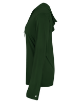 Badger 4165 Women's B-Core Long-Sleeve Hooded Tee Badger