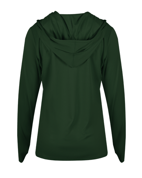 Badger 4165 Women's B-Core Long-Sleeve Hooded Tee Badger