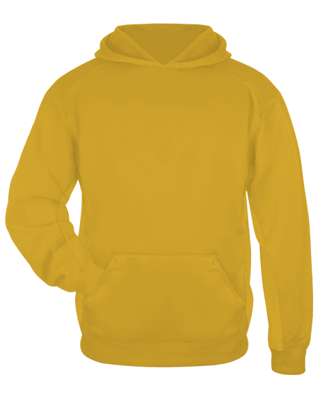 Badger Youth Performance Fleece Hoodie Badger