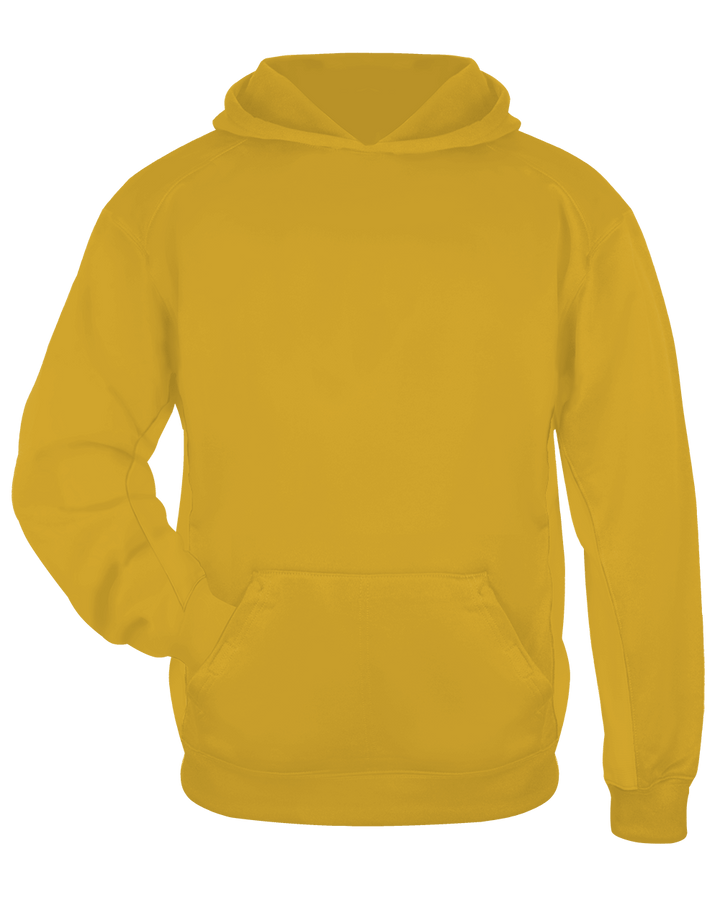 Badger Youth Performance Fleece Hoodie Badger