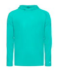 Badger Youth Tri-Blend Surplice Hoodie Tee Badger